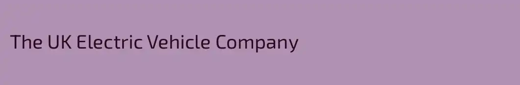 The UK Electric Vehicle Company